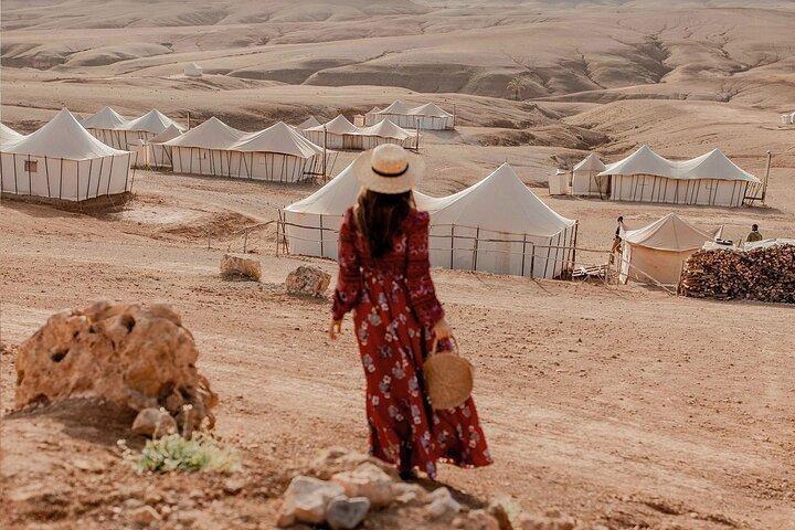Privat Desert Agafay Middagsshow & Camel Ride
