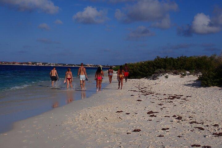 Maratona de mergulho com snorkel