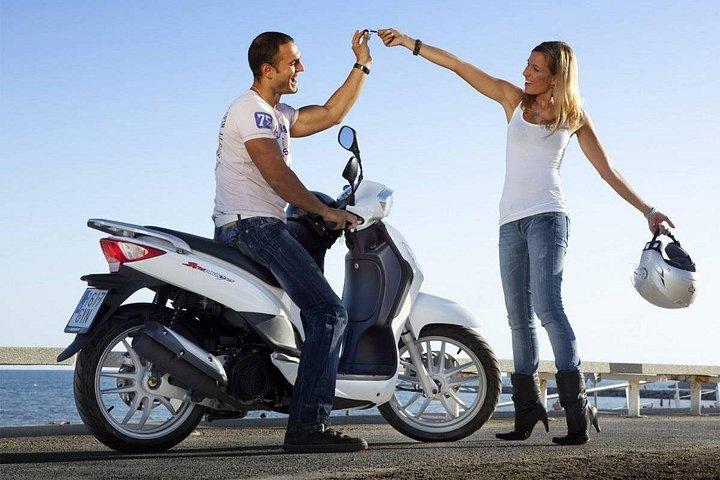Maspalomas : ガソリンスクーター125cc 7時間～7日間レンタル
