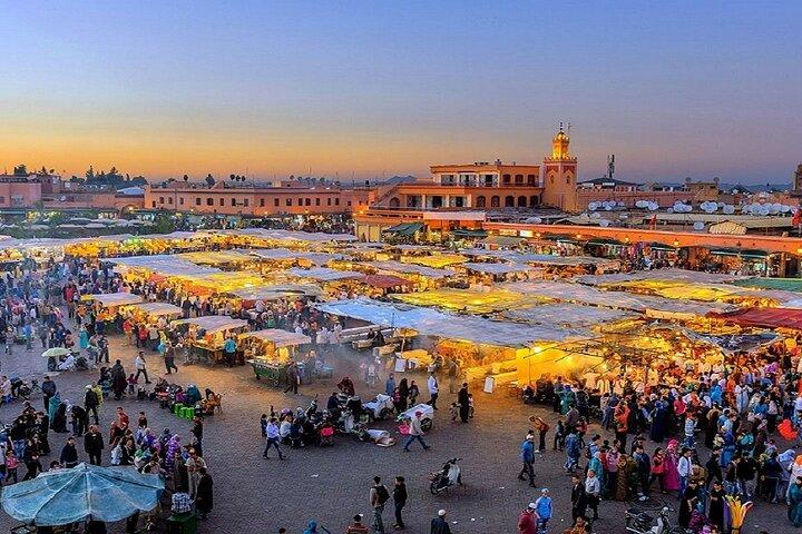 Location de voiture avec chauffeur : visite de la ville de Marrakech