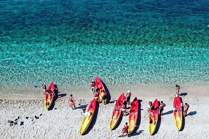 Día de kayak en la costa