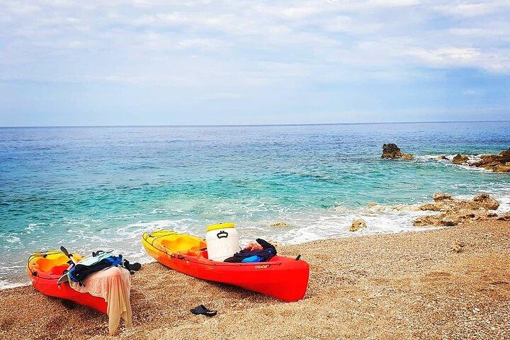 Día de kayak en la costa
