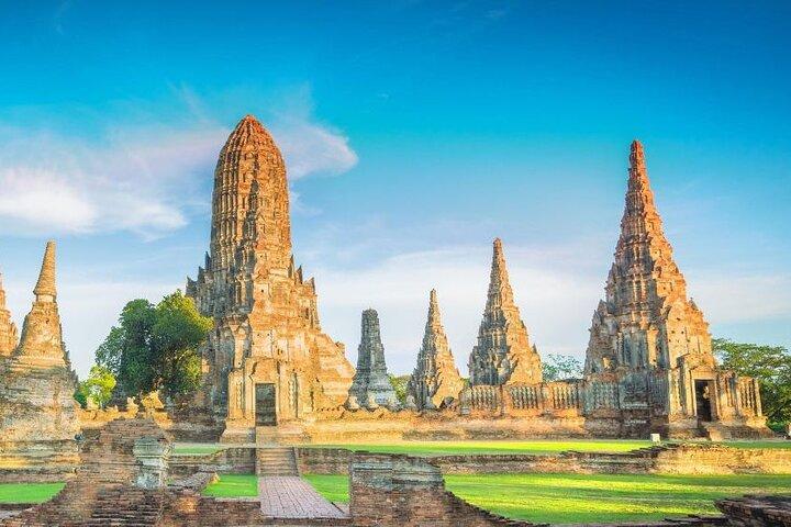 Experiencia histórica de crucero de Ayutthaya y regreso a Grand Pearl