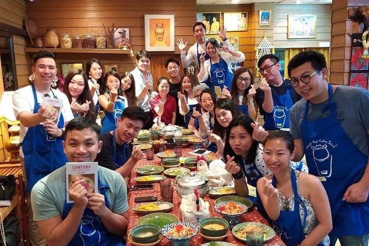 Sompong Thaise kookschool in Bangkok
