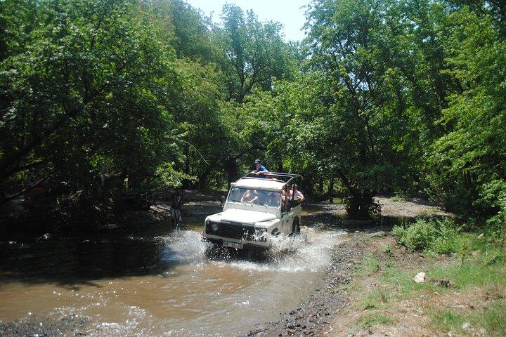 Excursion d'une journée complète en jeep à Bodrum avec déjeuner