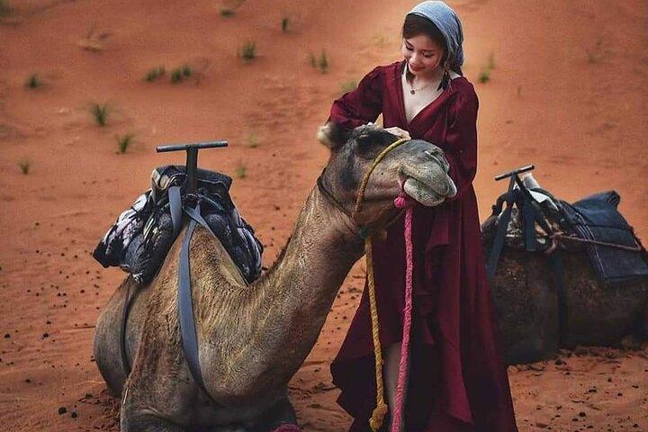 マラケシュからフェズ・ビア・デザートへの5日間のプライベートツアー