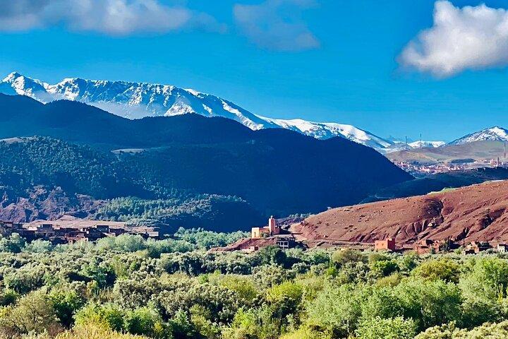 Marrakech Three Valleys Atlas Mountains and Waterfalls Tour