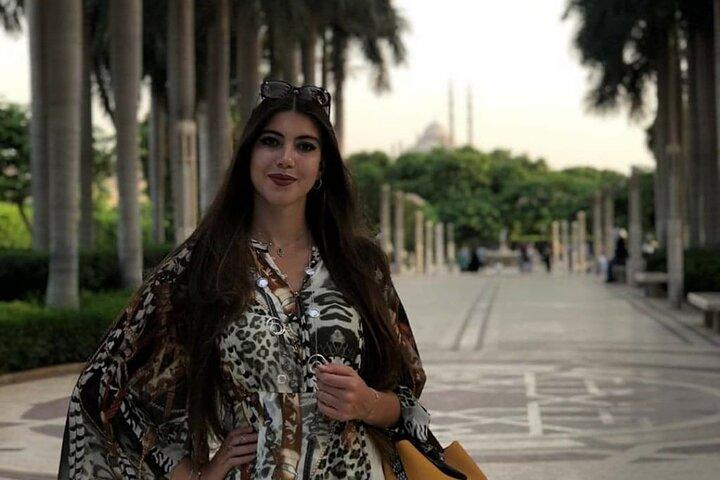 Turnera till El Moez St. och Al Azhar Park med middag
