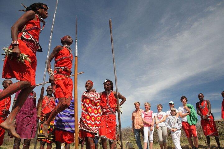 Visite privée d'une journée complète du village Masai à Kajiado au départ de Nairobi