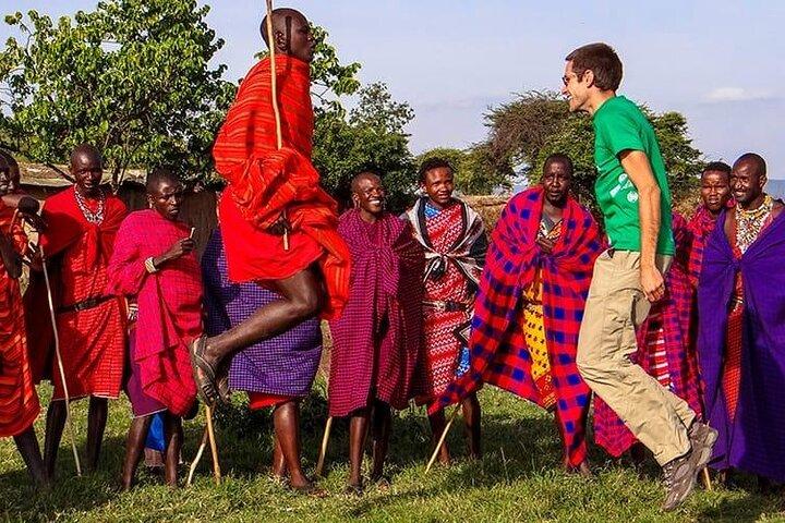Visite privée d'une journée complète du village Masai à Kajiado au départ de Nairobi