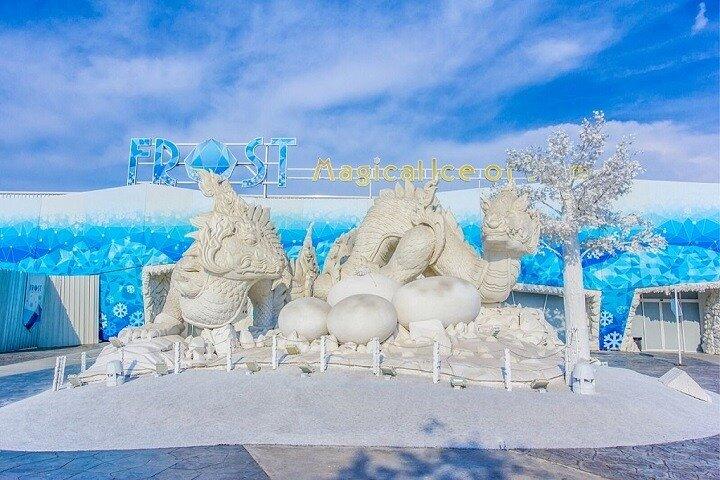 サイアムチケットの霜の魔法の氷