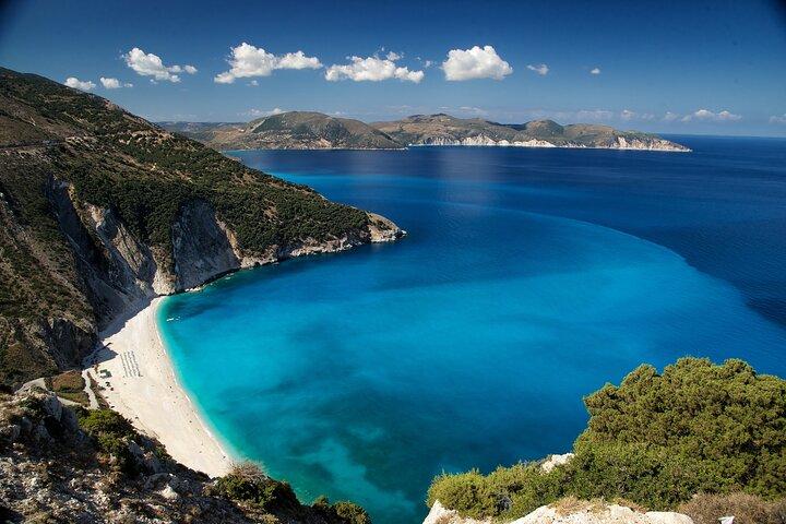 Myrtos Beach-Melissani sjö