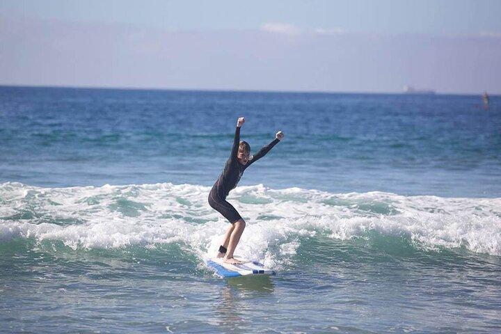 Privé-surfles van 2 uur in Manhattan Beach