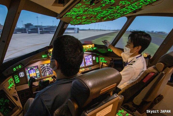 Flight simulation in the real cockpit 70 minutes of real experience!Plane lovers must see