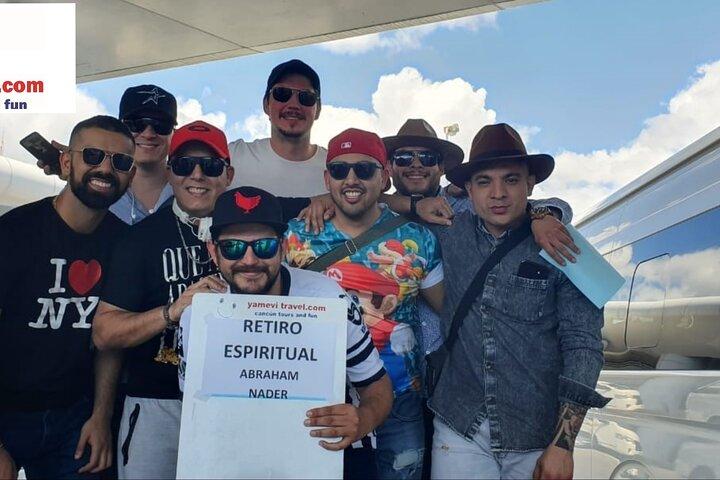 Transporte compartilhado para o aeroporto de Cancun a partir da Cancun Hotel Strip