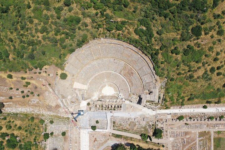 Tour privato di Efeso di un'intera giornata dal porto di Kusadasi