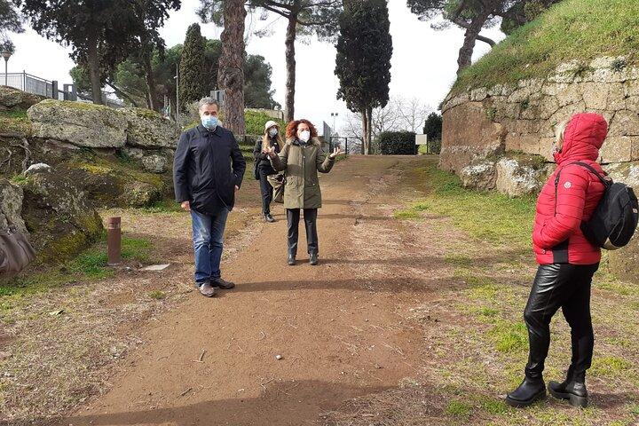 Visite privée d'une journée dans la ville étrusque de Cerveteri
