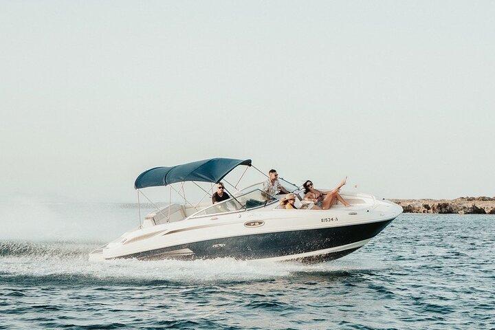 Noleggio barca privata per 8 persone Ibiza-Formentera