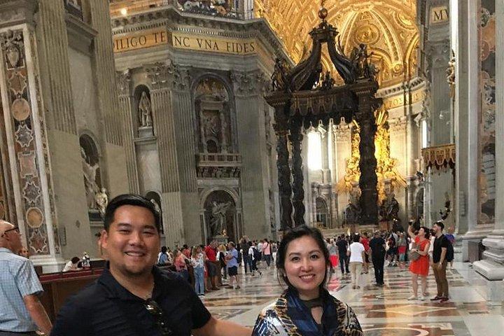 チヴィタヴェッキア港：バチカン美術館入場付きローマプライベートツアー