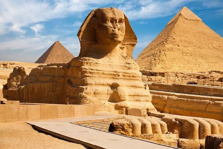 Pyramides de Gizeh, Sphinx & Musée égyptien avec déjeuner