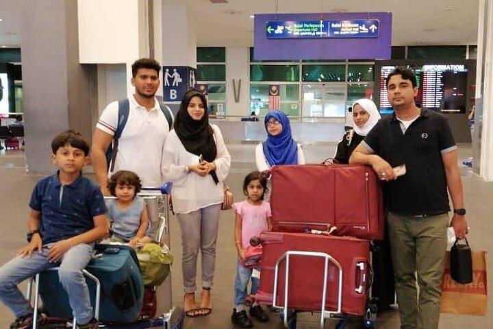 Ciudad de Kuala Lumpur al aeropuerto internacional de Kuala Lumpur En ruta Ruta de Putrajaya