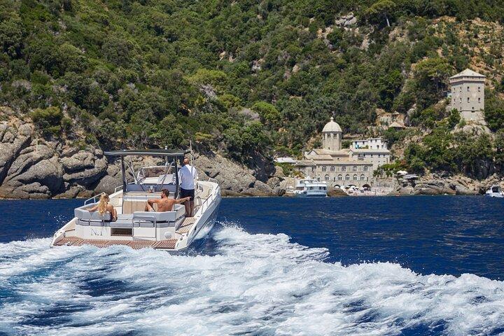 Excursion en bateau privé Portofino, Golfo Paradiso et Tigullio
