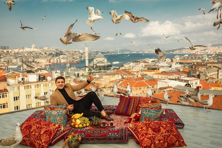 Excursión de sesión de fotos de lujo de Estambul de día completo con todo incluido