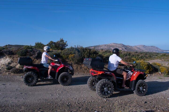 Rhodos ATV Quad Guided Off Road Tour 2 person på 1 Quad