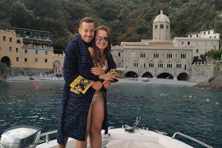 プライベート ボート ツアー ポルトフィーノ、ゴルフォ パラディーゾ、ティグッリオ