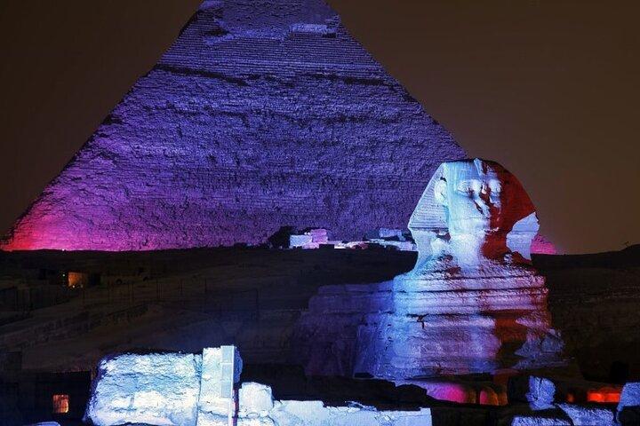 Sound And Light Show At Pyramids
