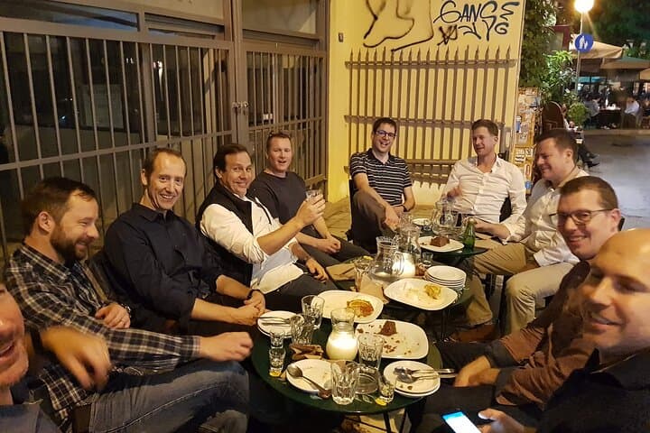 Athens evening food tasting tour-small group