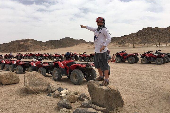 Quad 3 timers VIP safari eventyr Hurghada