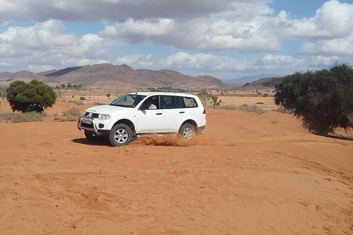 Pequena viagem ao Saara 1 dia de Jeep