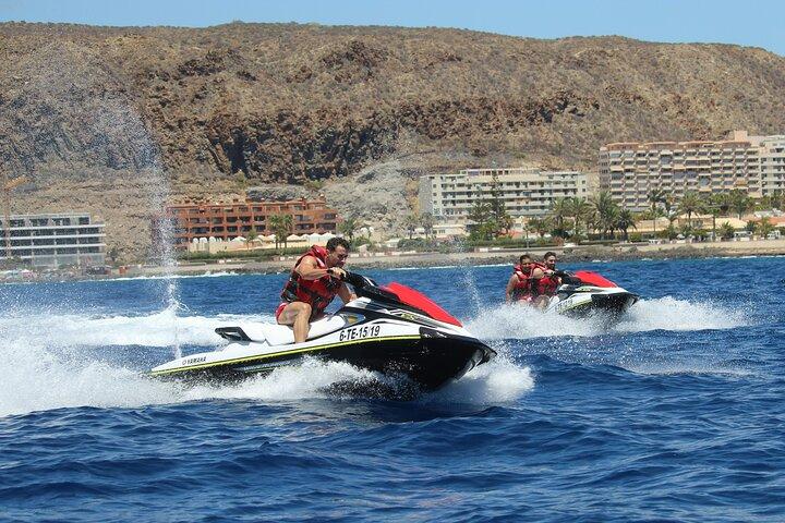 Tenerife : Excursión en moto acuática con opción a quad