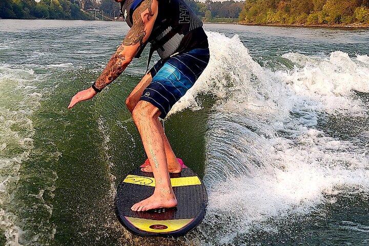 Wakeboard, Wakesurf of Kneeboard Privé Avontuur van een halve dag