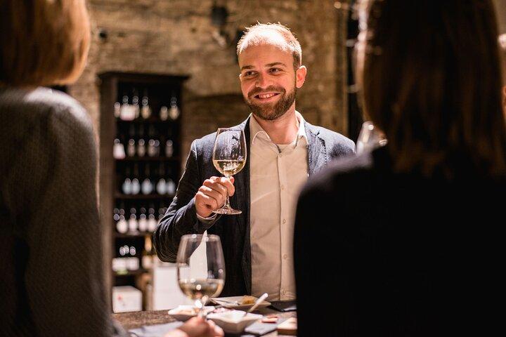 Degustazione di vini viennesi in una cantina privata nascosta