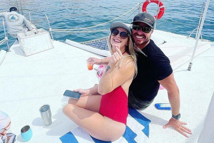 カボ サン ルーカスとサンタ マリア ベイ シュノーケリング観光クルーズ