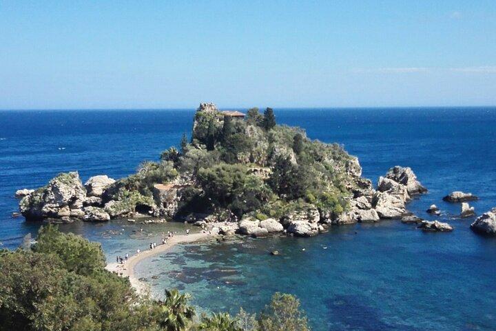 Heldagstur till Etna, Taormina, Naxos Bay och Castelmola