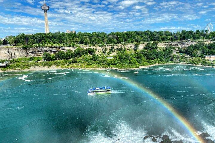 Tour a pie por los Daredevils del Niágara con paseo en barco por la Maid of the Mist