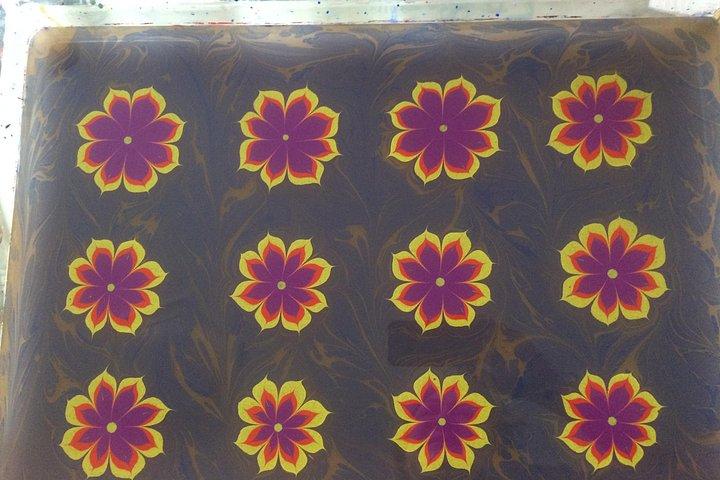 Tyrkisk Marbling Paper Art Workshop
