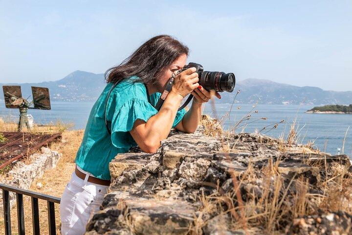 Excursão privada ao workshop de fotografia Ilha de Corfu