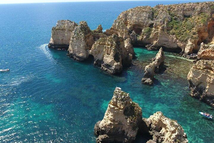 Tour to inside the Caves /Grottos the Ponta da Piedade -Lagos