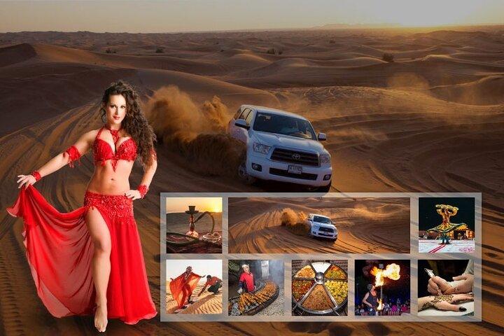 Dubai Desert Safari, dîner buffet et activités dans les camps du désert