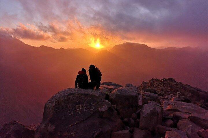 Mount Sinai Sunrise & St. Catherine-klostret från Sharm el Sheikh