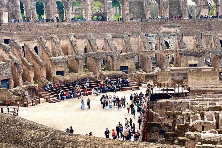 Exclusive Colosseum Arena Floor & Roman Forum Private Guided Tour