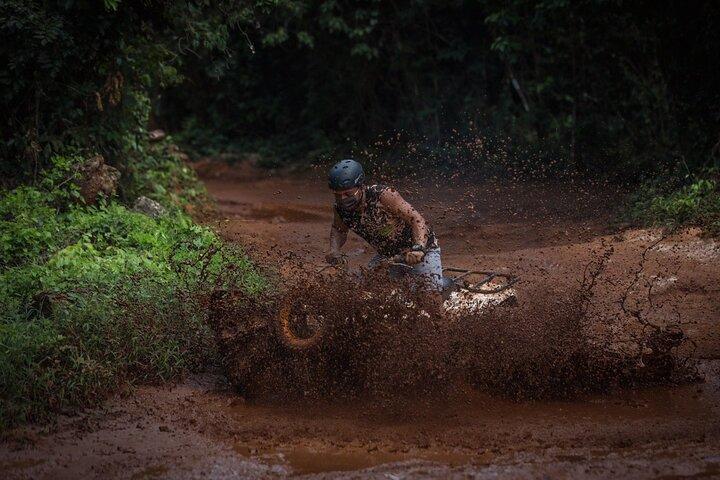 乗馬、ATV、ジップライン、セノーテでの素晴らしいジャングル体験