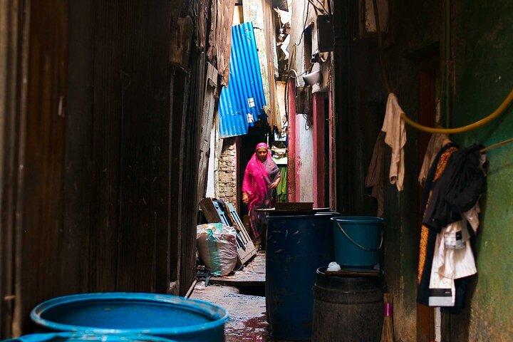 Slittino privato e giro turistico di Dharavi