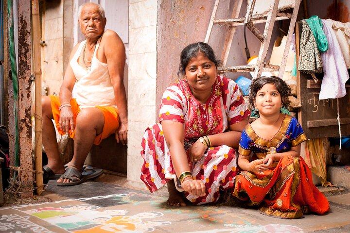 Slittino privato e giro turistico di Dharavi