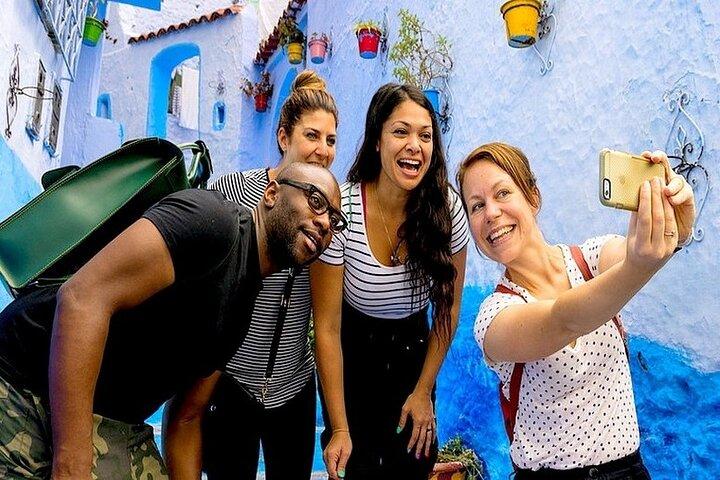 Blue City Tour från Marrakech: Privat 4-dagars lyxtur till Chefchaouen
