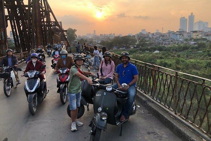 Half Day Hanoi Vespa Tours: Food + Culture + Sight + Fun on Vintage Vespa